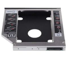 Ewent adapter za SSD/HDD u 9,5mm DVD utoru, SATA3, aluminij EW7003
