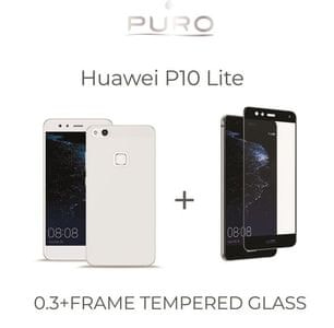 Paket maska + staklo Huawei P10 lite prozirno