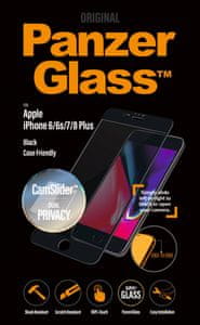 Zaštitno staklo za iPhone 6/7/8 CF Camslider Privacy