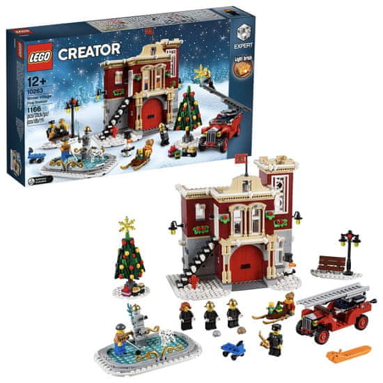 LEGO Creator Expert 10263 Vatrogasna stanica u zimskom selu