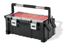 KETER kovčeg za alat Cantilever 22", crveno/sivo/crn