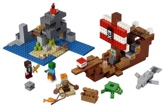 LEGO Minecraft 6251779 Avanture gusarskog broda
