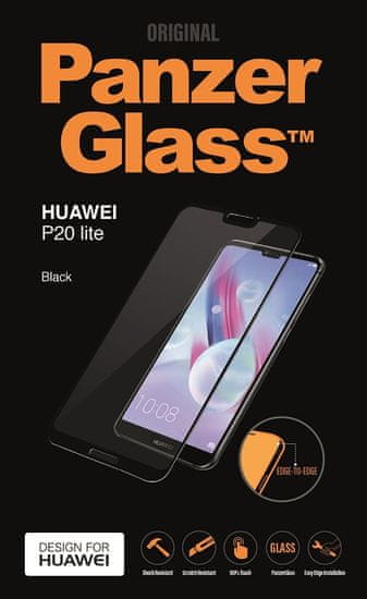 PanzerGlass zaštitno staklo za Huawei P20 Lite, crno