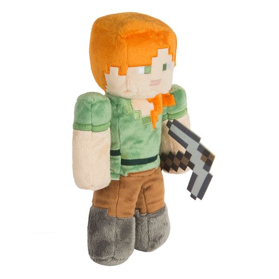 J!nx plišana igračka Minecraft Alex Plush, 30,5 cm