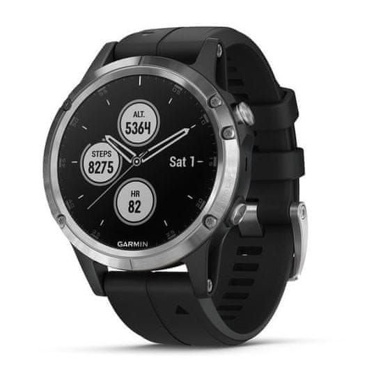 Garmin sportski sat fenix 5S Plus, srebrni