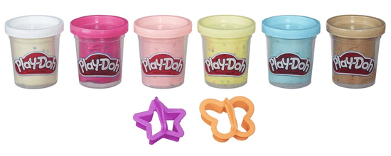 Play-Doh set s konfetima, 6 komada