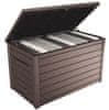 kutija za vrt ONTARIO box, 870 l, smeđa