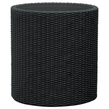 KETER posuda za cvijeće LARGE CYLINDER, antracitna