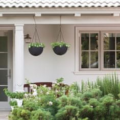 KETER viseći lonac za cvijeće HANGING SPHERE, smeđi