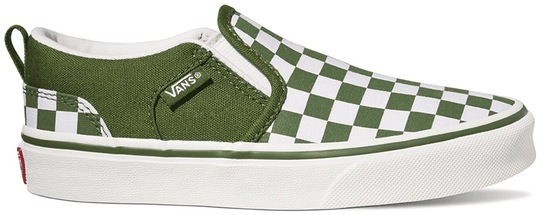 Vans tenisice Yt Asher Checkered Green/White