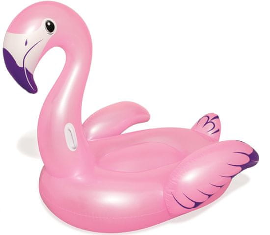 Bestway Maxi Flamingo na napuhavanje s ručkama, 173x170 cm