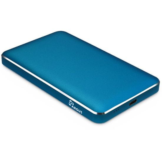 Inter-tech kućište za disk ARGUS GD-25609, Type-C, plavo