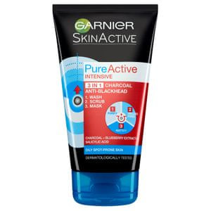maska za čišćenje lica Skin Naturals Pure Active 3 u 1, 150ml