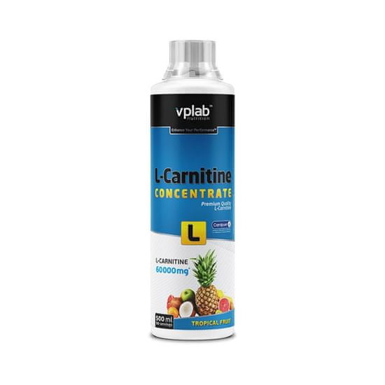 VPLAB koncentrat L-karnitin, 500 ml, tropical