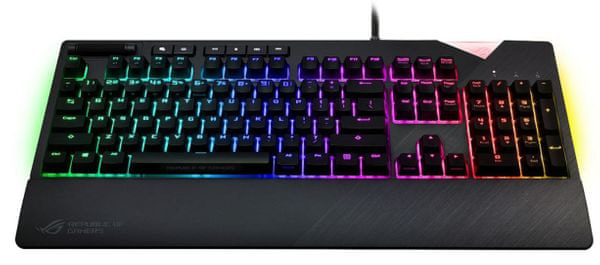 gaming tipkovnica ROG Strix Flare, MX Brown, RGB, HR