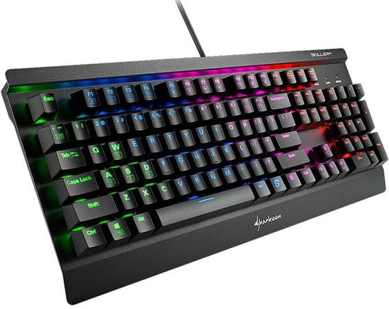 mehanička tipkovnica Skiller Mech SGK3, Kailh Brown, SAD - SLO