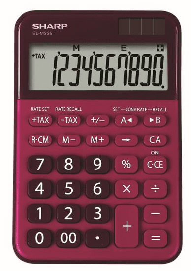 Sharp kalkulator ELM335BRD, stolni, 10-znamenkasti