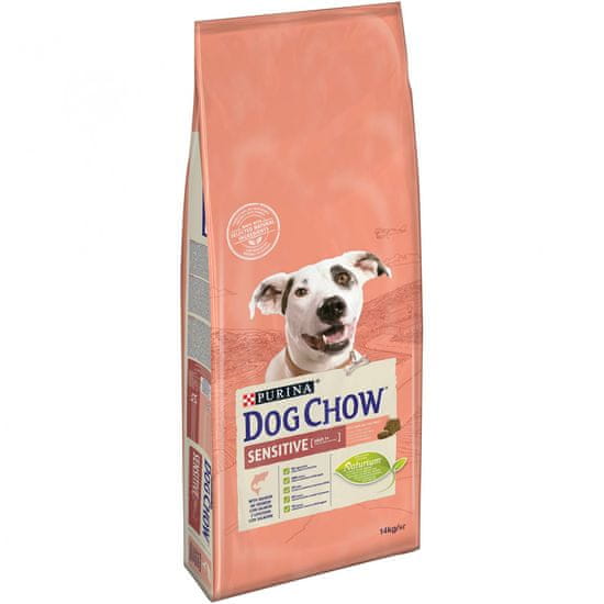 Purina Dog Chow Adult Sensitive, s lososom, 14 kg