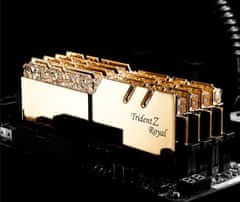 G.Skill Memorija (RAM) Trident Z Royal DDR4 16GB (2x8GB), 3600MHz, RGB, zlatna (F4-3600C17D-16GTRG)