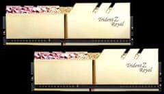 G.Skill Memorija (RAM) Trident Z Royal DDR4 16GB (2x8GB), 3600MHz, RGB, zlatna (F4-3600C17D-16GTRG)