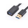 USB 3.0 produžetak (M na Ž) 1 m, crni