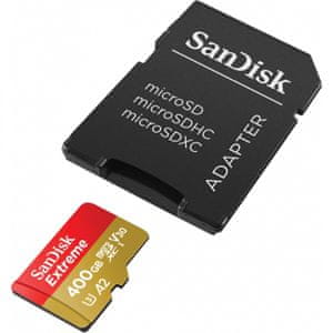 Memorijska kartica + adapter 400GB, Extreme microSD
