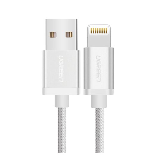 Ugreen USB kabel Lighting, srebrni, 1.5m