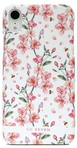 SO SEVEN zaštita Fashion Tokyo White Cherry Blossom Flowers Cover za iPhone XR (SSBKC0093), trešnja u cvatu