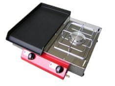 plinski roštilj Camping 51K, Fe ploča s kuhalom