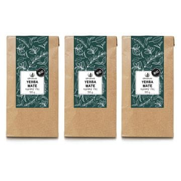 Allnature zeleni čaj Yerba Mate BIO, 50 g, 3 komada