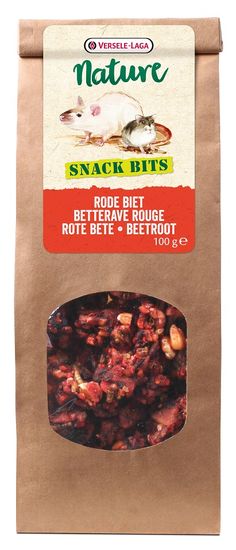 Versele Laga poslastice za glodavce Nature snack Bits Beetroot 100 g