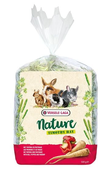 Versele Laga sijeno za glodavce Nature Timothy Hay Bell Pepper and Parnsnip 0,5 kg