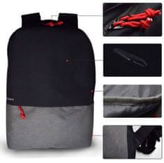 Ewent ruksak za prijenosno računalo EW2529, 43,9 cm (17,3 inča), USB priključak, crni