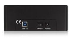 Ewent Ewent priključna postaja za HDD/SSD EW7014, SATA u USB 3.1, crna