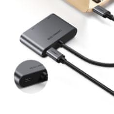 Ugreen adapter USB-C na HDMI+VGA