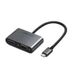 Ugreen adapter USB-C na HDMI+VGA