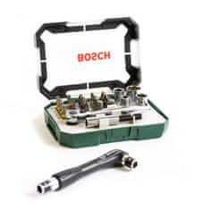 Bosch 26-dijelni komplet s kopčom + dvostrani odvijač (2607017393)