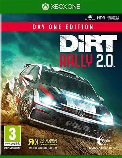 Codemasters igra DiRT Rally 2.0 Day One Edition (Xbox One) - datum izlaska 26.02.2019