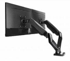 IcyBox dvostruki stolni nosač za monitore dijagonale 68,6 cm (27 ")