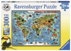 Ravensburger slagalica Karta svijeta, 300 dijelova