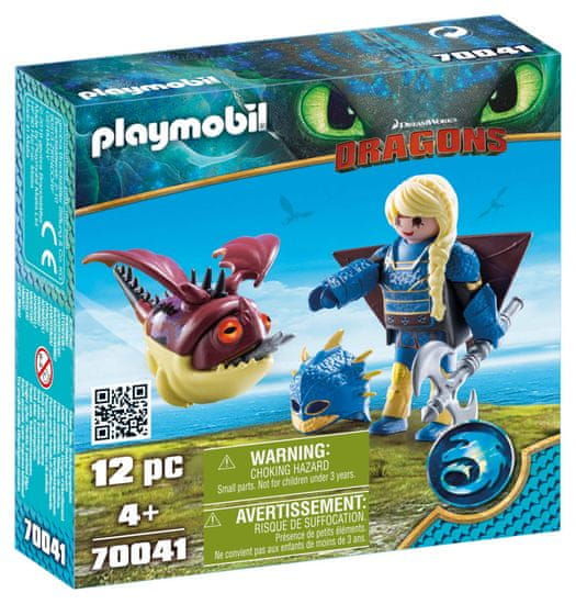 Playmobil Astrid s letećom haljinom i Skokožer 70041