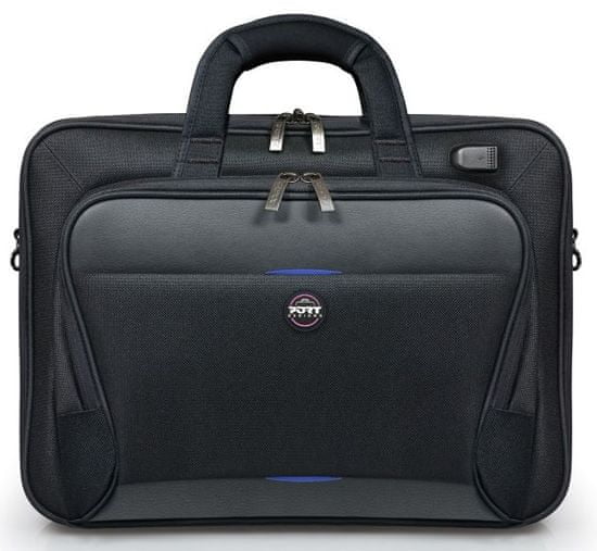 Port Designs torba za prijenosno računalo CHICAGO EVO BFE s punjačem, (13-15,6″/33-39,6 cm) i tablet 10,1″ (25,6 cm), 400506, crna