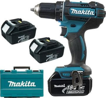 Makita DDF482RFE3 LXT akumulatorska bušilica odvijač