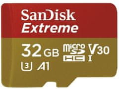 SanDisk memorijska kartica Extreme microSDHC A1, 32GB