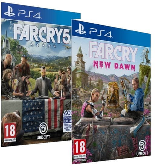 Ubisoft igra Far Cry 5 &amp; Far Cry: New Dawn (PS4)