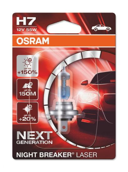 Osram Night breaker laser H7 Single Blister