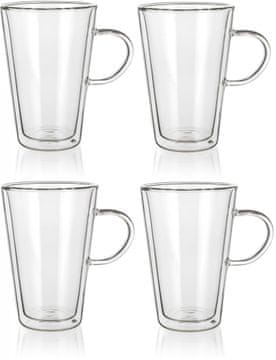 Banquet staklena čaša Doblo, 330 ml, 4 komada