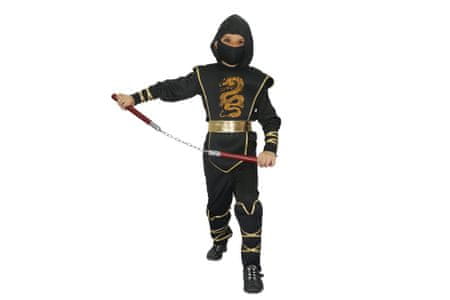 Kostim ninja zmaj, crni 25230