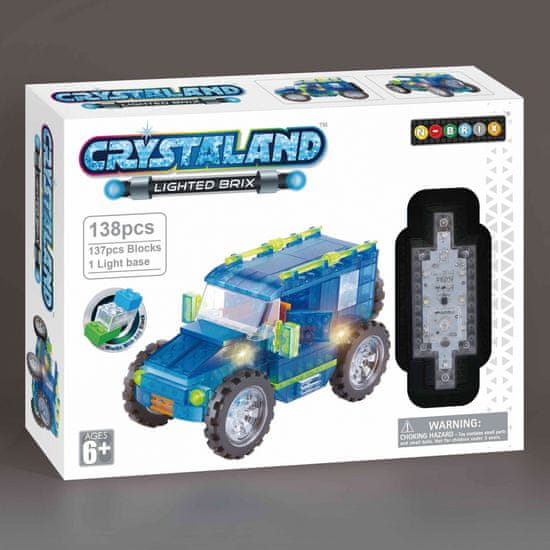 CrystaLand Crystal kocke - Jeep, 138 kom
