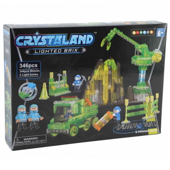 CrystaLand Crystal kocke rudnik, 346 komada
